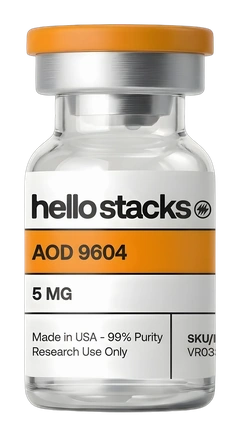 AOD 9604 5 milligram research vial